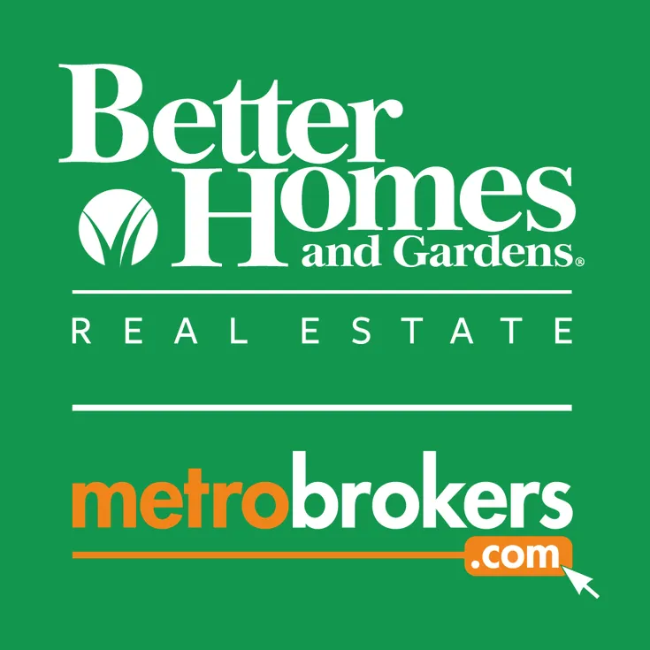 Better Homes and Gardens Real Estate logo links to MetroBrokers.com (opens in a new tab).